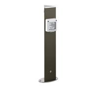Colonnina per Presa Elettrica da Giardino Aquapoint Electropoint Ground Verde Sottobosco