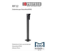Colonnina Proteco RF12 Per Fotocellule RF40