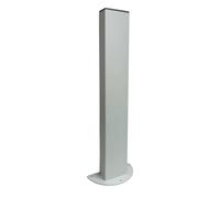 Colonnina universale 50cm per fotocellule grigio chiaro RAL9006 Indem COL50M