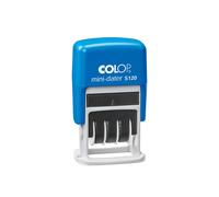Colop 104686 Data Timbro Rettangolare S120 Data in cifre International, 4 mm, Bl