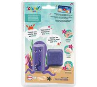 COLOP Cleany OCTO timbro per lavaggio a mano, set di timbri per lavaggio a mano, motivo polpo, con tampone d'inchiostro e sapone