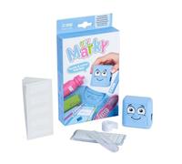 COLOP - COLOP Marky Blu Personalizzabile Bambino Amichevole Fai da te Tessile Francobollo Kit - 1 Impostato