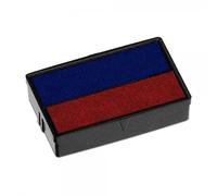 COLOP E / 10/2 Tampone di ricambio blu / rosso - 1 pezzo