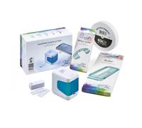 Colop e-Mark go Set composto da e-Mark GO, righello, guida per la stampa di nastri, nastro da 15 mm e cartelli in PVC per la stampa di cartelli e opuscoli.