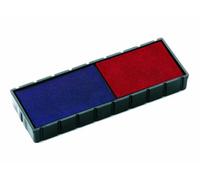 COLOP Ersatzstempelkissen E/12/2, blau/rot, Doppelpack