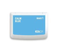 COLOP Make 1 Calm Blue 50 x 90 mm Ink Pad for Traditional Manual Stamp