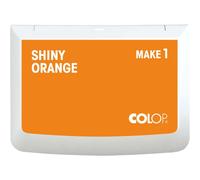 COLOP Make 1 Ink Pad 50 x 90 mm Shiny Orange Single colour Shiny Orange