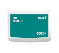 COLOP MAKE 1 tampone d'inchiostro, foresta di abeti, 50 x 90 mm, tampone d'inchiostro per timbri a mano tradizionali e timbri creativi