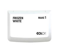COLOP MAKE 1 tampone per timbri, colore bianco, 50 x 90 mm, cuscino per timbri tradizionali e timbri creativi