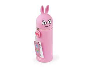 Colop MARKY C169880 - Astuccio con Design Emoji, in Silicone Morbido e Resistente, portamine e portapenne, Rosa