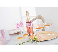 Colop MegaCrea - Bandiere Kraft su Bastoncini in Legno (10 Bandiere) -