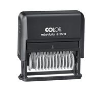 COLOP Mini-Folio S 120/13 - Timbro numerato a 13 cifre, colore: Nero