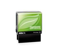 COLOP Printer 20 VERDE LINE con testo PRIVACE, inchiostro rosso