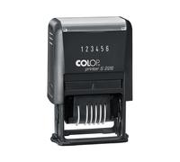 COLOP Printer S 226 6-Digit Ink Pad, Printing Color: Black