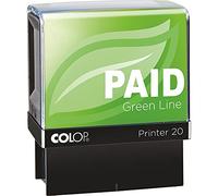 COLOP Printer - Timbro per stampante 20 pagati, colore: Verde
