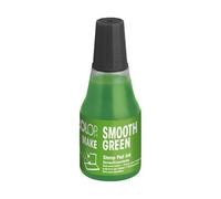 COLOP Ricarica di inchiostro per tamponi MAKE | Verde | 25 ml di inchiostro a base d'acqua con pratico ugello di diffusione | Smooth Green