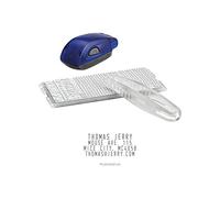 COLOP Stamp Mouse - Set di 20 timbri da usare con set di tipi e pinzette