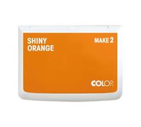 COLOP Timbri MAKE 2 arancione lucido, 70 x 110 mm, cuscino per timbri tradizionali e timbri creativi