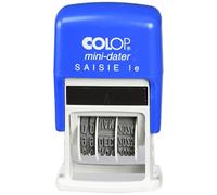 Colop - Timbro auto-inchiostrante con data, colorato
