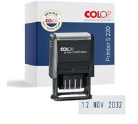COLOP Timbro della data Printer S 220, modello data: francese (D01), colore dell'impronta: blu