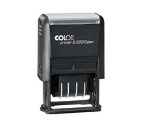 COLOP Timbro della data Printer S 220, versione data: tedesco (D02), colore dell'impronta: nero