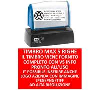 Colop Timbro Eos 30 completo con vs info pronto all'uso