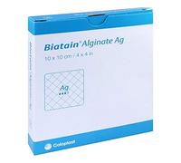 Coloplast GmbH Biatain Alginate AG compresse 10 x 10 cm con argento 10 St