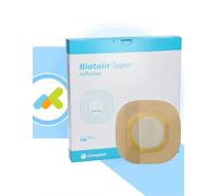 Coloplast MEDICAZIONE BIATAIN SUPER TAMPONE IDROCAPILLARE ASSORBENTE CON BORDO ADESIVO 12X20 CM 10 PEZZI