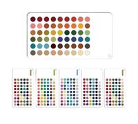 Color Analysis Kit, 6 Pcs Acrylic Soft Autumn Palette Cards