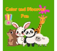 Color and discover your potential: 41 Simple and Adorable Coloring Pages of Forest and Sea Animals for Toddlers and Kids Ages 2-9