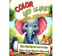 Color and Learn: Animal Adventures