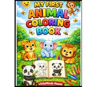 Color and Learn Animals for Kids Ages 3-6: Fun and Easy Educational Coloring Book | Learn While Coloring with Cute and Simple Designs