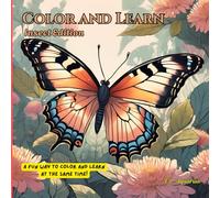 Color and Learn: Insect Edition for kids: Relax and Color the Wonderful Insects While Learning Along the Way!