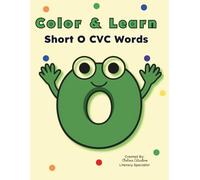 Color and Learn: Short O CVC Words