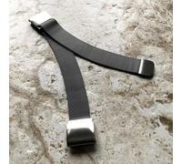 Color Argento Milanese Fascia per Garmin Fenix 8 51mm 7X Pro 6X Solare -A26B22