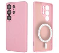 IMOSHION Color met MagSafe adatta per Samsung Galaxy S26 Ultra COVER per Samsung Samsung Galaxy S26 Ultra, Rosa