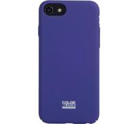 Color Block, Cover per iPhone SE/8/7/6S/6 Rigida Soft Touch, Viola