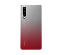 COLOR BLOCK Protettiva CBCOVSILIP30R Cover per Huawei P30, Rosso