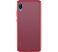 Color Block, Set di protezione 2 cover Colorblock per Huawei Y6 2019, Rosso