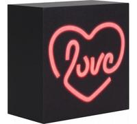 Color Block, Speaker Bluetooth 15W luminoso modello Neon S Love ColorLight, Nero