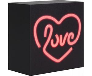 Color Block, Speaker Bluetooth 15W luminoso modello Neon S Love ColorLight, Nero