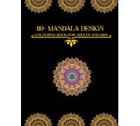 COLOR BOOK FOR KIDS AND ADULTS: MANDALA 110+ pages to color| For Adults and Kids|112 Manually Crafted Pages with Unique and Different Design on Each Page to Relax and Unwind