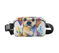 Color Burst Avian - Marsupio a tracolla, alla moda, per donne, uomini, adolescenti, multiuso, con cerniera, per lavoro, Labrador Retriever di bellezza, 1 size