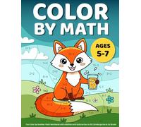 Color by Math for Kids Ages 5-7: Fun Color by Number Math Workbook with Addition and Subtraction to 20 | Kindergarten & 1st Grade