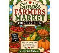 Color by Millie: Simple Farmer's Market Coloring Book