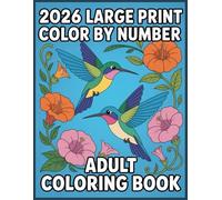Color By Number Adult Coloring Book: Stress Relief Coloring Book for Adults | Enjoy Peaceful Mandalas, Landscapes, and Patterns with Easy Color by Number Pages