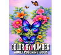 Color By Number Coloring Book For Adult