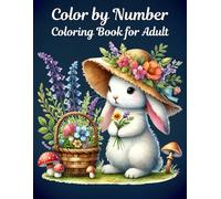 Color By Number Coloring Book for Adult: Relaxing Patterns and Stress Relieving Designs for Calming Coloring