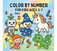 Color by Number for kids ages 3-7