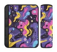 Color Camouflage 2 Pack Car Seat Belt Cover Pad Stop cintura di sicurezza taglio nel collo per la maggior parte delle auto Protector para cinturón de carro